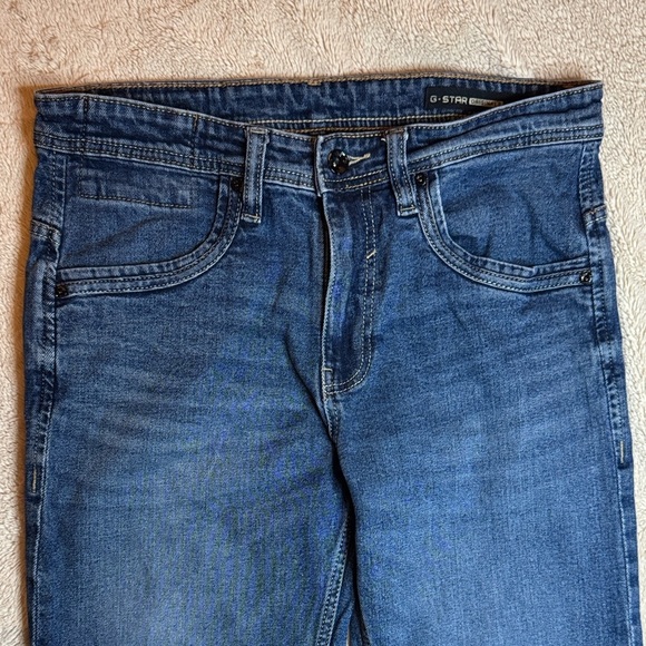 G-Star Men's Blue Straight Jeans sz 34 - Picture 2 of 13